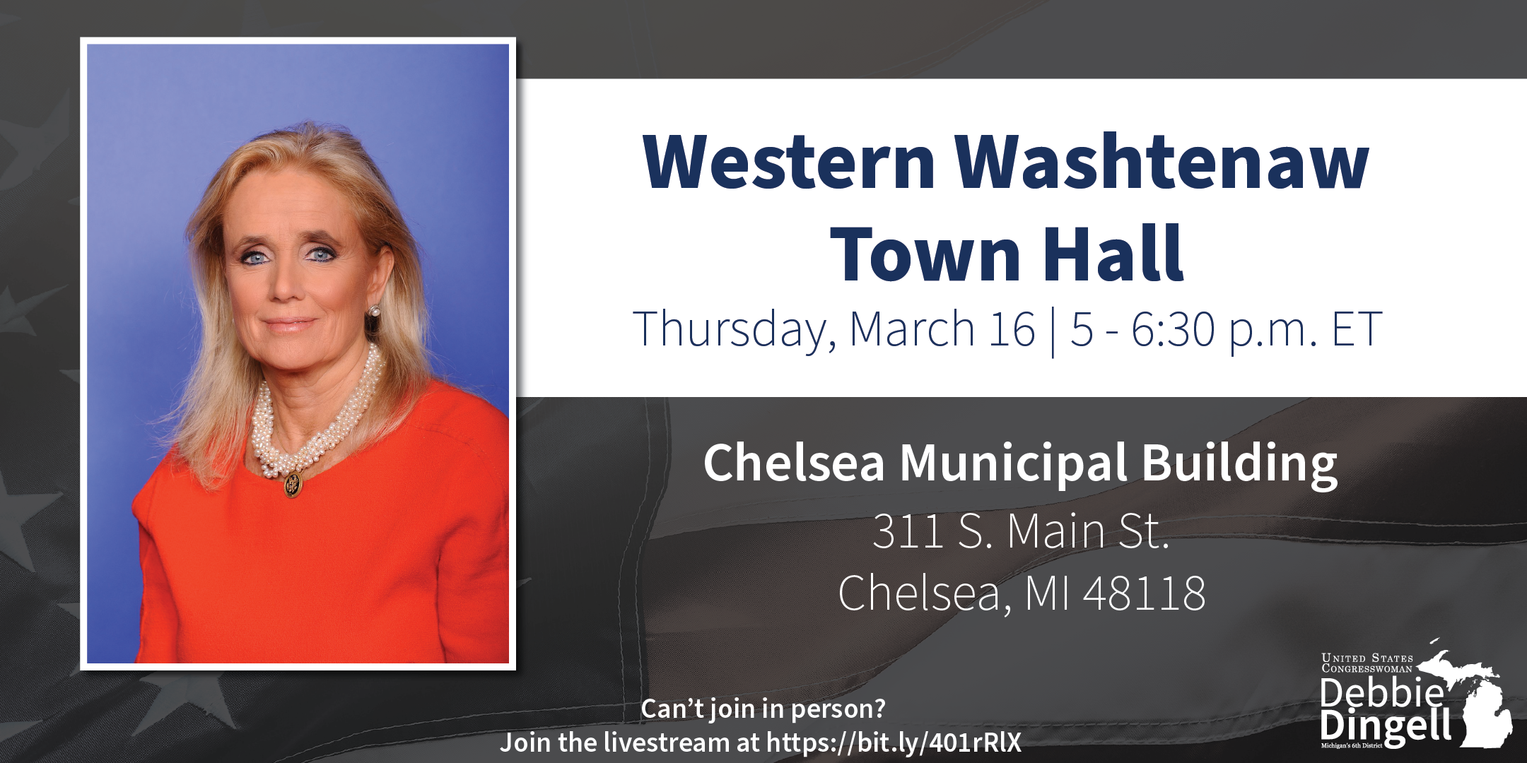 Western Washtenaw Town Hall Graphic