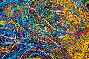 Câbles en couleur