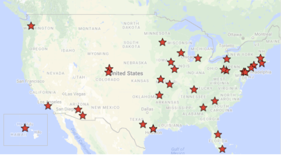 FY 2017 UISFL Grantee Institutions