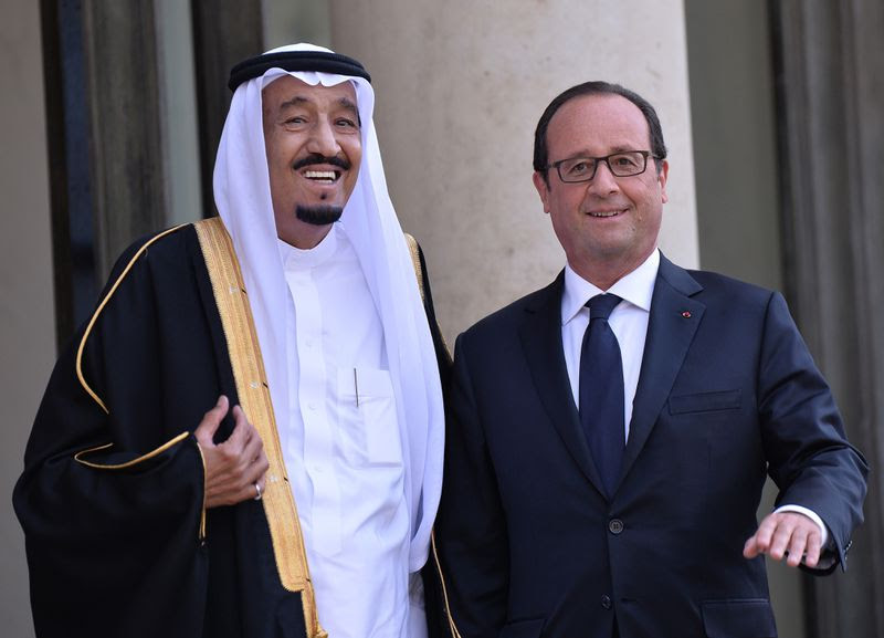 Saudi Arabia's new king, Salman Bin Abdulaziz Al Saud, pictured here in September 1, 2014 meeting with French president Francois Hollande. (Andalou Agency/Getty Images)