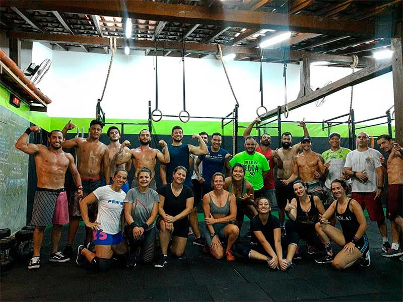 Alunos do Dojo Cross Training Ilhabela