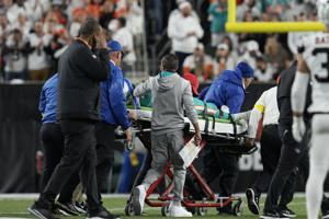 Miami Dolphins coach says Tagovailoa in good spirits after concussion, as NFL review underway