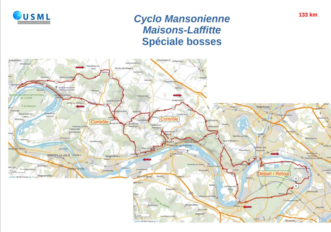 Cyclo Mansonnienne Route 