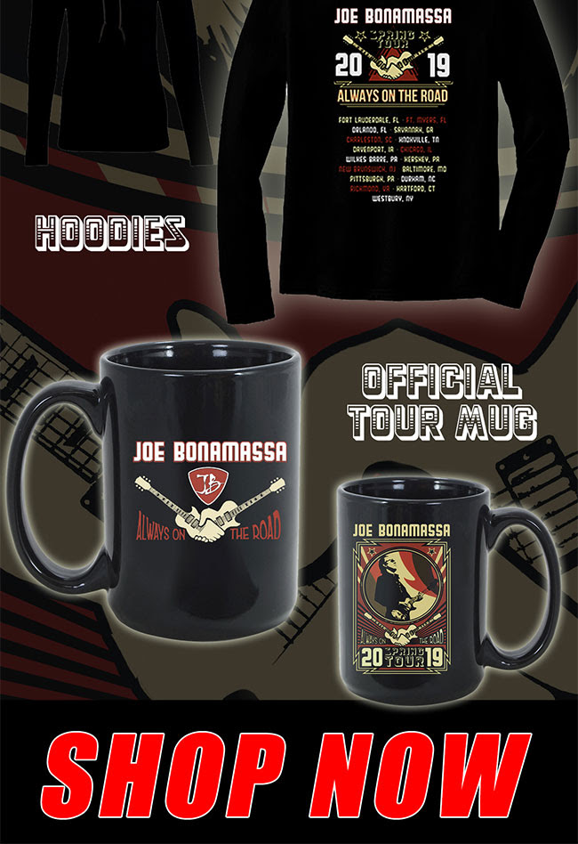 Get the latest deals on Bonamassa merch here!