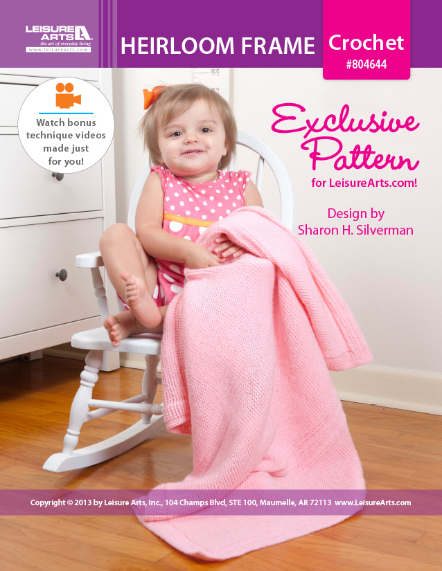 Heirloom Frame Blanket Crochet ePattern