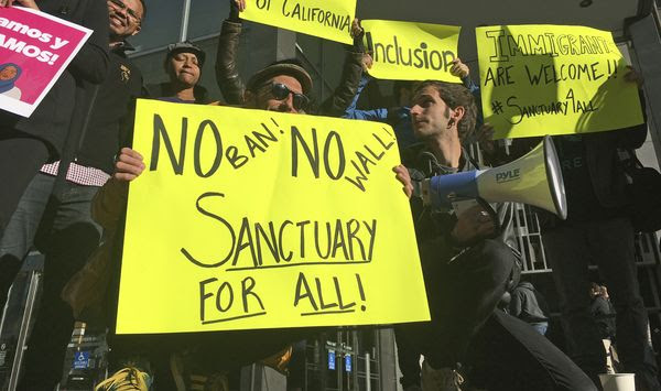 San Francisco has one of the country’s oldest sanctuary policies, and perhaps one of the most well-known, thanks to a 2015 incident, also on the city’s waterfront, where an illegal immigrant shot and killed 32-year-old Kate Steinle. (AP Photo/Haven Daley, File)