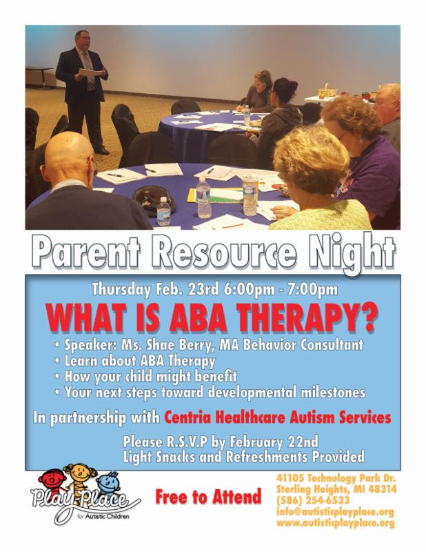 For Parents Of Autistic Kids 22nd >> Parent Resource Night At Play Place For Autistic Children For Parents Of Autistic Kids 22nd >> Parent Resource Night At Play Place For Autistic Children