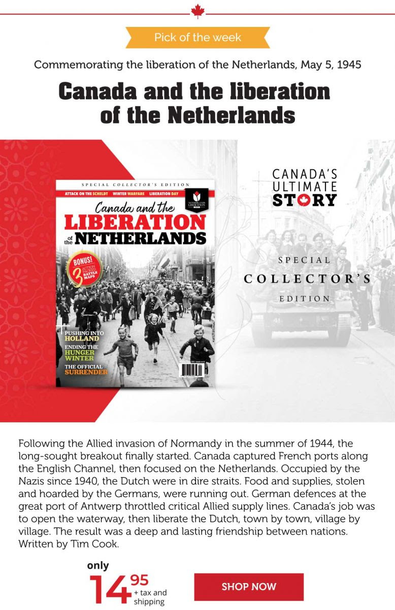Canada and the liberation of the Netherlands