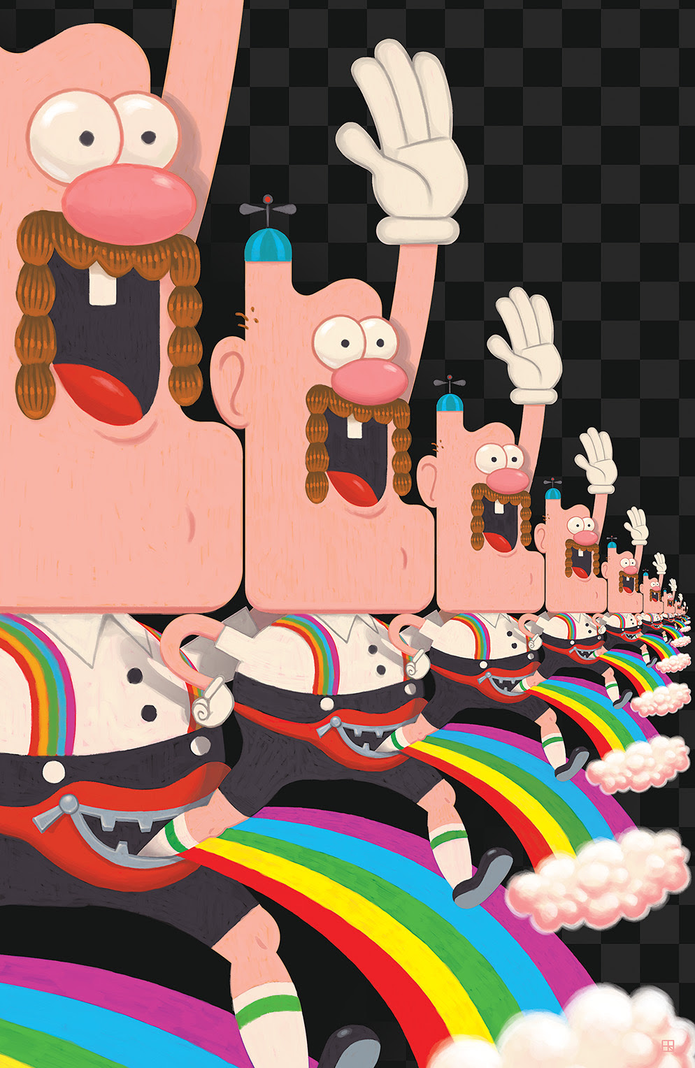 UNCLE GRANDPA #3 Cover C by Brandon Reese