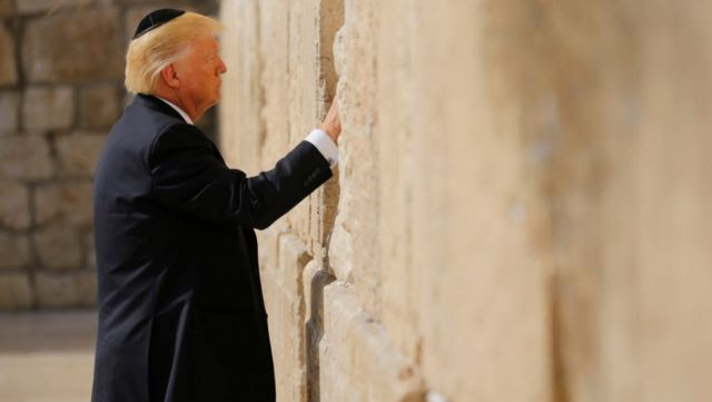 Oh My! Trump Walked Up To Israel's Western Wall and Did The Unthinkable (Video)