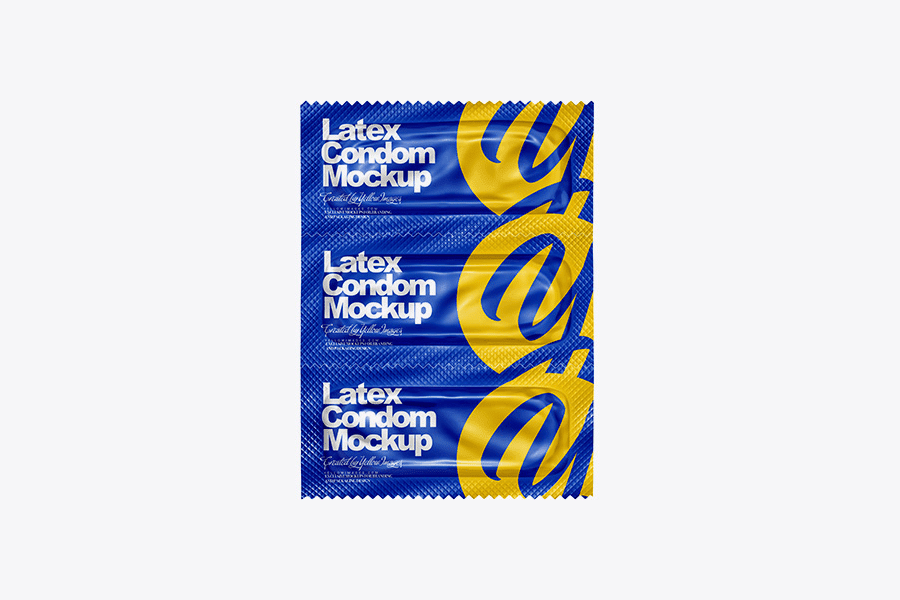 30+ Insanely Delicate Condom Mockup Templates
