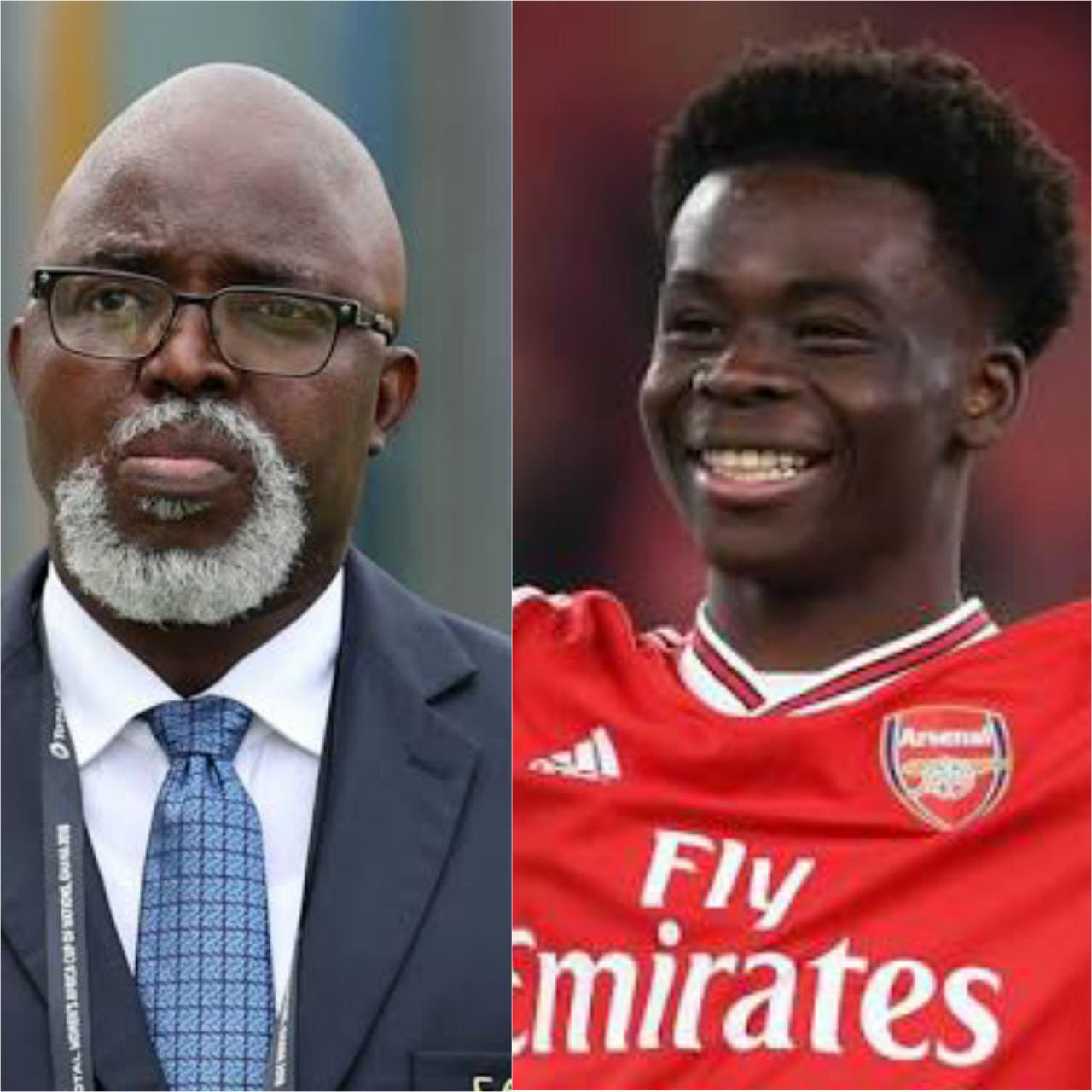 NFF won?t beg Arsenal?s Saka to play for Nigeria - Amaju Pinnick
