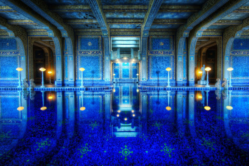 http://twistedsifter.com/2013/05/the-roman-pool-at-hearst-castle/