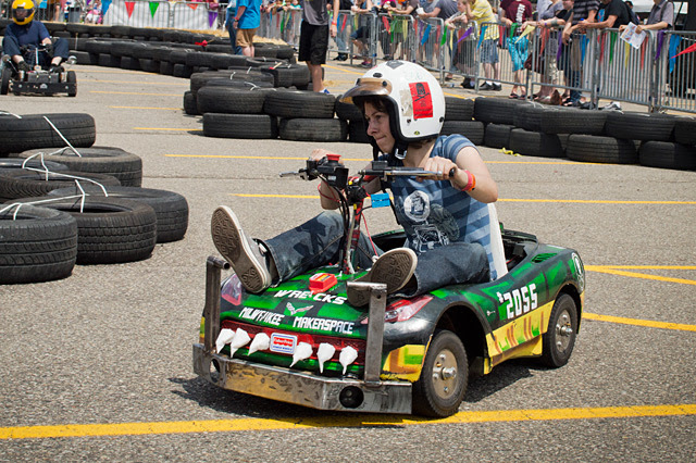 Image result for power wheels racing makerfaire