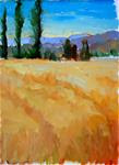 Study for Chile Cornfields - Posted on Friday, January 30, 2015 by Jane Robertson