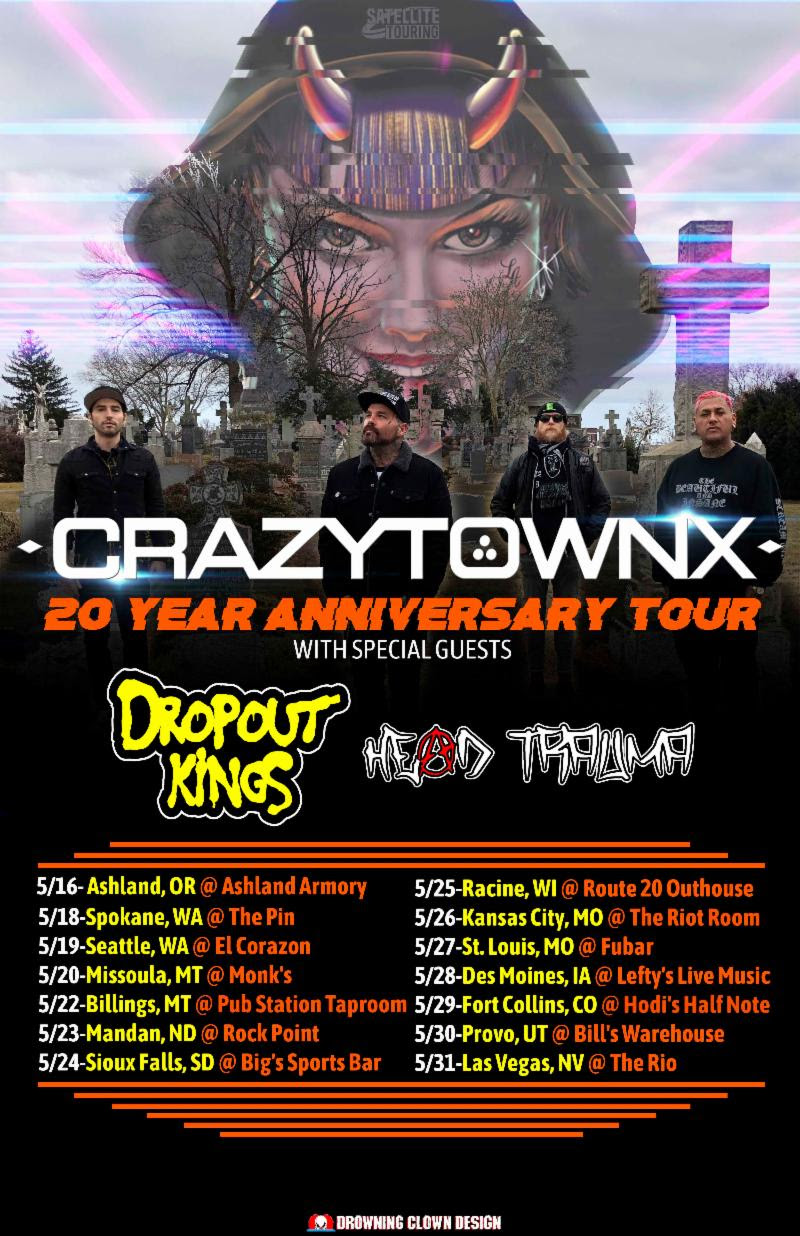 crazy town tour 2022