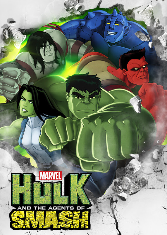 Hulk And The Agents Of S.M.A.S.H. Season 1 Netflix North America Display Art Vertical Netflix US-CAN English