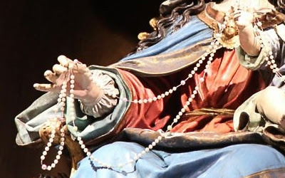 Virgen del Rosario, dominicos
