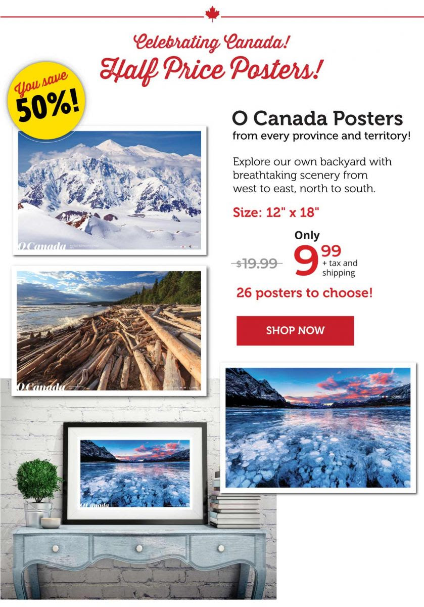 O Canada Posters