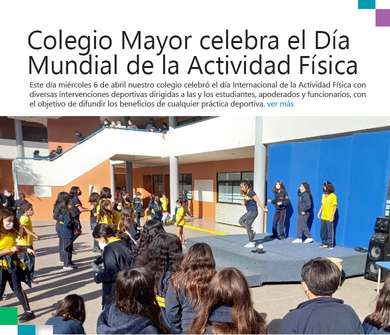 Colegio Mayor celebra el Día Mundial de la Actividad Física