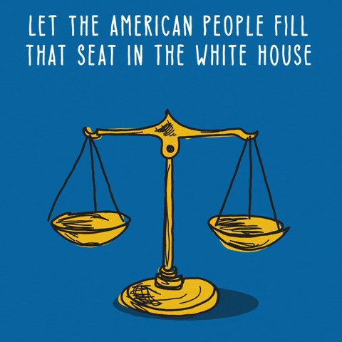 Let the American people fill that seat in the White House, and then we'll fill the court