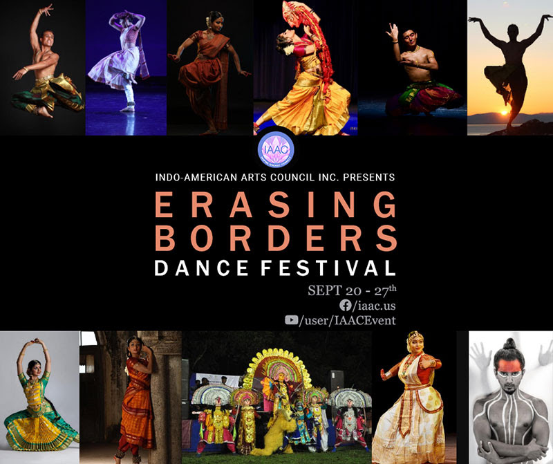 Erasing Borders Dance Festival from September 20-27, 2020