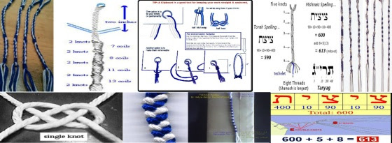 Tz'itz'it- variations (cords of blue)