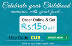 Order online & get Rs.150 off on all food order (New Customers) 