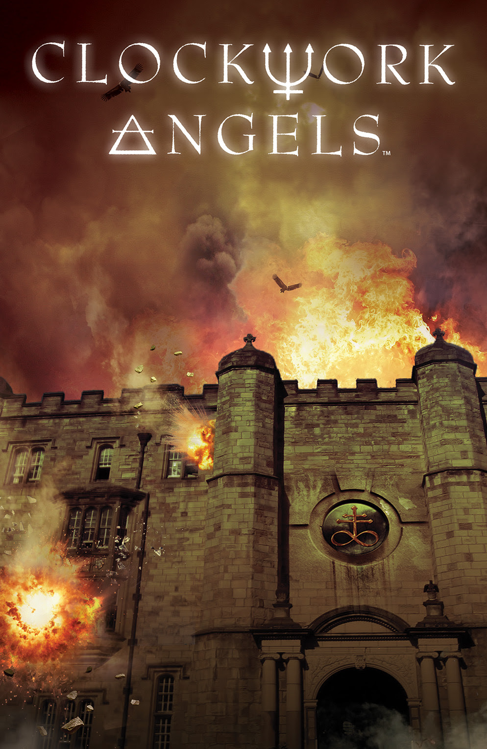 CLOCKWORK ANGELS #4 Cover by Hugh Syme