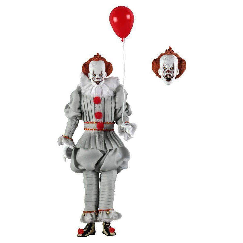 Image of IT - 8" Clothed Action Figure - Pennywise (2017)