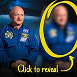 You'll never guess what happened to these twin astronauts shown below...