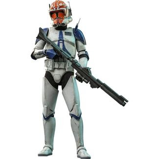 Figurine articulée 1/6 de Captain Vaughn (TMS065) de la série Star Wars The Clone Wars.