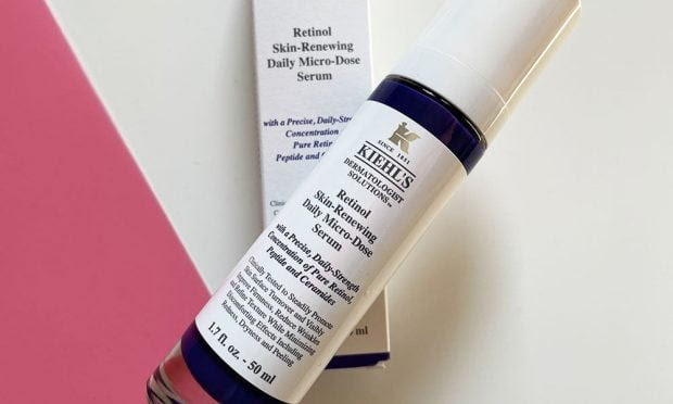 Erfahrungsbericht zum neuen Retinol Skin-Renewing Daily Micro-Dose Serum von Kiehl's auf Hey Pretty Schweiz