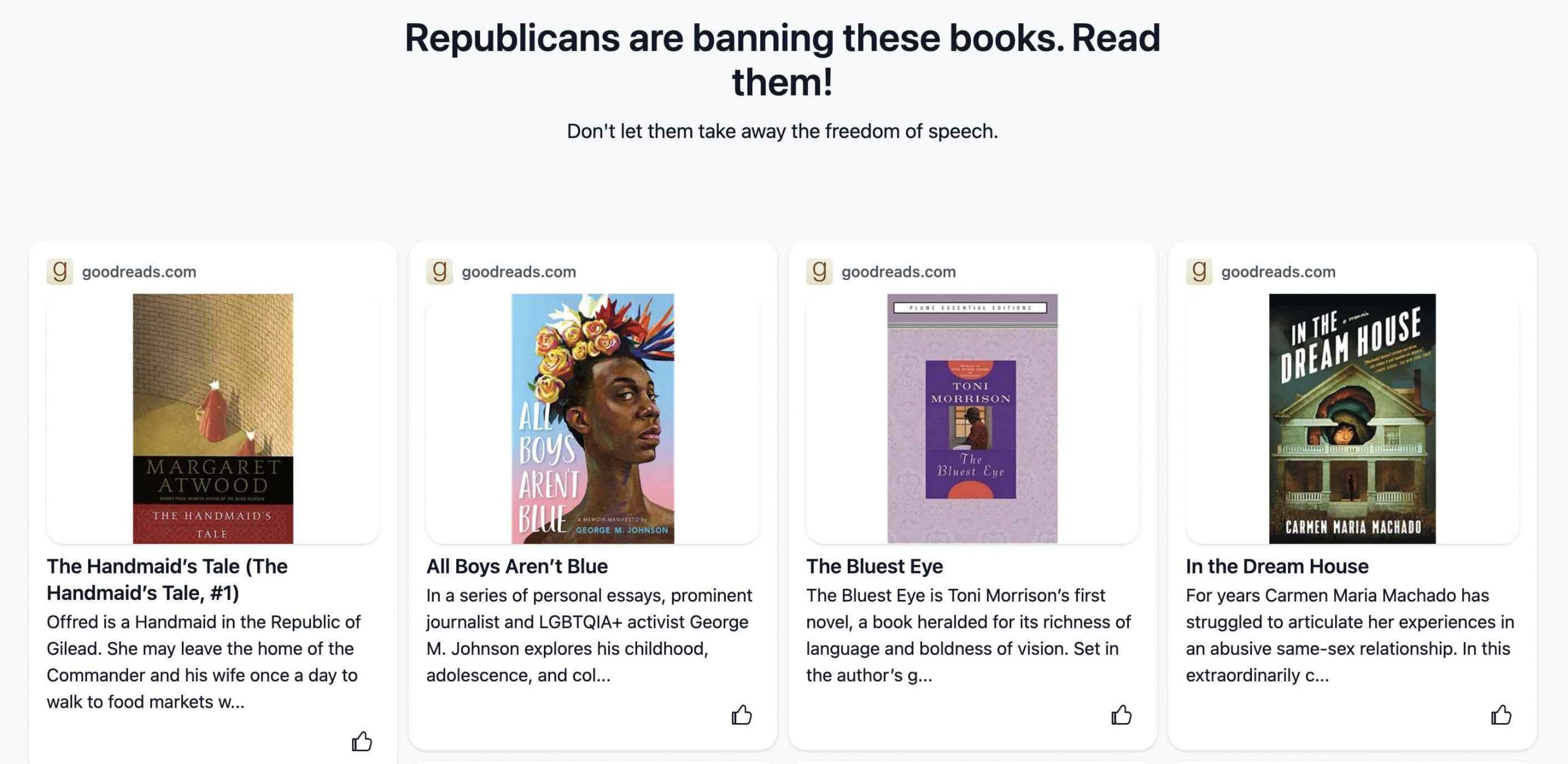 "... hundreds of residents have petitioned for the school board to reverse its ban on Julie Otsuka’s book. They might want to cite the recent words LeVar Burton, beloved host of “Reading Rainbow”: “Read the books they’re banning. That’s where the good stuff is. If they don’t want you to read it, there’s a reason why.” - LA Times