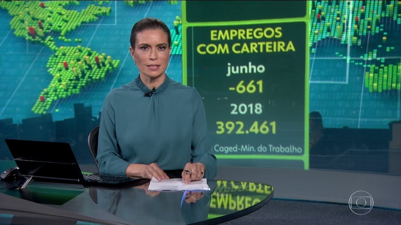 Economia brasileira fecha 611 vagas com carteira assinada em junho