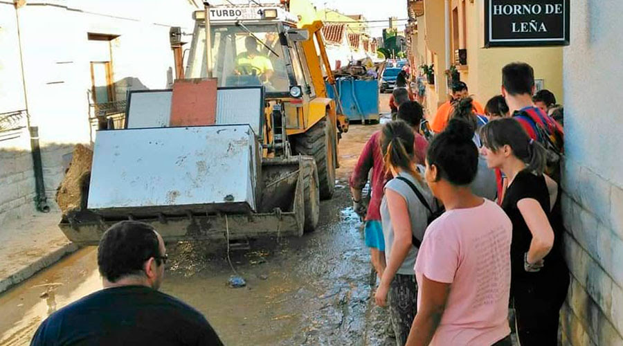 Inundaciones Río Cidacos en Olite