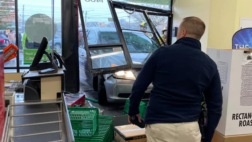  Former employee drives car into Woonsocket Dollar Tree, police say