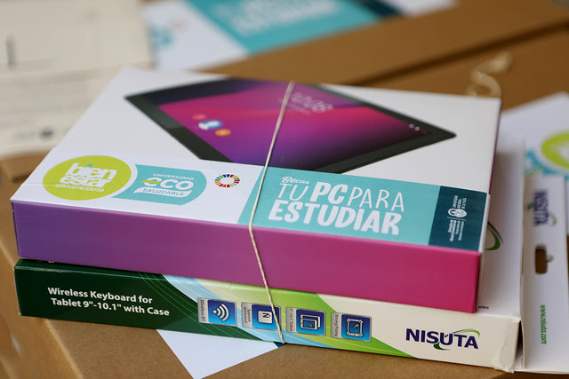 Se reanudó la entrega de tablets y notebooks para estudiantes de la UNLP