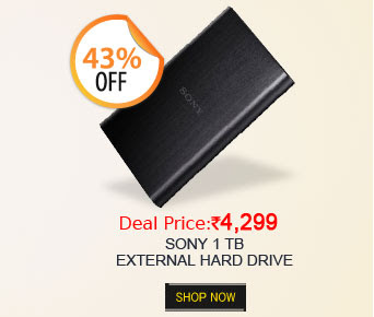 Sony HD-E1 2.5 Inch 1 TB
External Hard Drive