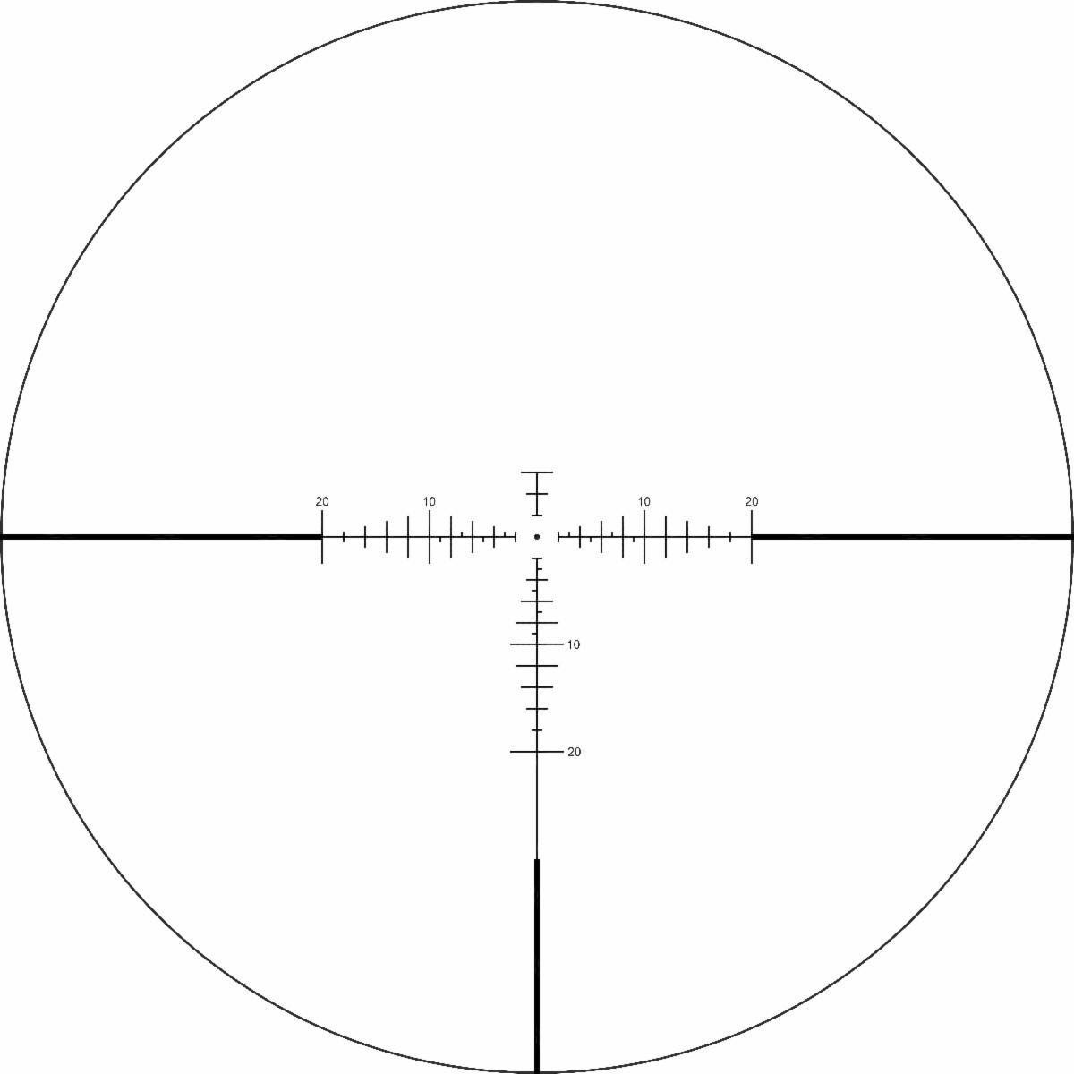 Riton Precision Hunting Dot (PHD) reticle.