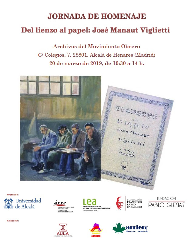 Jornada de Homenaje. Del lienzo al papel: José Manaut Viglietti