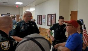 WATCH: American Patriots Go Toe-to-Toe with School Board, Health Department, and Police Over Illegal Actions