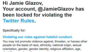 Jamie Glazov: Twitter Suspends Me for Quoting Qur’an and Hadith