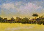 Quiet Sunset, daily painting by Everglades Artist Jo-Ann Sanborn - Posted on Friday, February 20, 2015 by Jo-Ann Sanborn