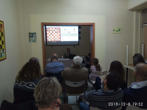 2018. Εκδήλωση για τη 43η Σκακιστική Ολυμπιάδα