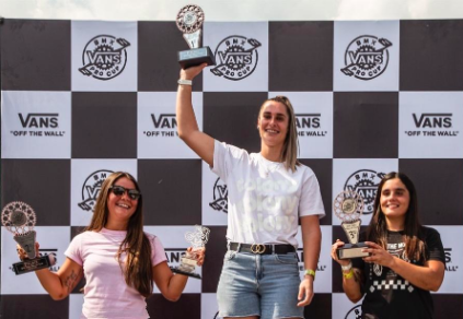 Natalya Diehm y Jason Watts ganaron el Vans BMX Pro Cup en México 2