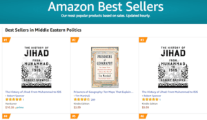 Robert Spencer’s <em>History of Jihad</em> now #1 bestseller in FIVE Amazon categories