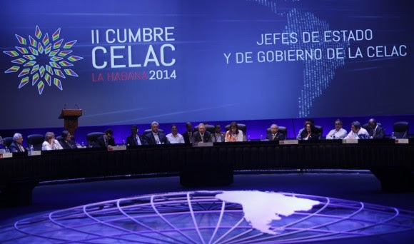 Clausura de la II Cumbre de la Comunidad de Estados Latinoamericanos y Caribeños, CELAC. Foto: Ismael Francisco/ Cubadebate