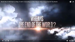 World War III Will Start on May 13 2017, According To Blind Mystic Baba Vanga-End Of The World In 2017 World War III Will Start on May 13 2017, According To Blind Mystic Baba Vanga-End Of The World In 2017