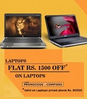 Flat Rs.2000 off on Rs.30000 & above on Laptops (Valid Mobile App)